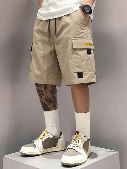 Men's Plus Size Sports Shorts, Summer Casual Overalls,Jogging Pants,Lightweight And Wear-Resistant Five-Length Beach Pants For Men, Suitable For Running, Outdoor Travel, Beaches, Shopping And Dating, Daily Wear, Papa Gifts