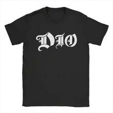 Camiseta Novelty 80s Heavy Metal Dio para Hombre Cuello Redondo 100% Algodón Camiseta de Manga Corta Idea de Regalo Ropa - Negro - Ver 11