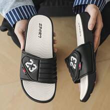Men Athletic & Outdoor Sandals & Slides - Black - View 1