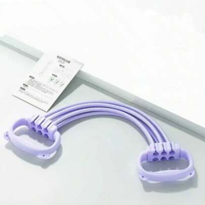 1 dây kháng lực điều chỉnh được 8 hình, dụng cụ tập lưng và mở vai cho nữ, dây đàn hồi 6 sợi dùng cho phòng tập thể dục tại nhà.