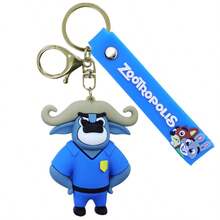 Disney 迪士尼疯狂动物城卡通钥匙扣，可爱ABS塑料材质，四季皆宜 - 彩色 - 查看 14