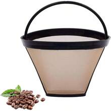 Reusable #4 Cone Coffee Basket And Coffee Makers Coffee Accessories - 1 Pack Permanent And Coffee Brewers - ban đầu - Xem 1