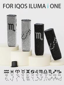 一套360°奢华水钻十二星座电子烟保护套，高端防滑防刮，独特个性化，适合送给爸爸、妈妈、女朋友、男朋友、爱人和朋友 - 彩色 - 查看 10