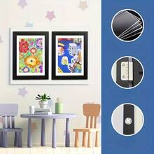 Magnetische fotolijst - A4 (21 Cm * 29.7 Cm) Zwart - Bekijken 11