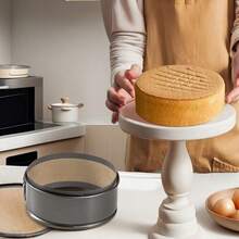 1片/2片装硅胶烘焙垫，弹簧模具保护垫，可重复使用不粘易清洁烤盘垫，烤箱烘焙配件 - 适用于饼干、马卡龙、面包、糕点、烘焙用品，硅胶烘焙垫套装 - - - 查看 5