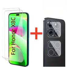 4pcs Screen Protector For Honor Phones, Device Protection, Fashionable Design, Perfect Fit, Durable Glass, High-Quality Protective Film Screen Protection Essentials, Applicable To Daily Shield, Office, Home Daily Shield Office Home Phone Screen Protector Phone Accessories Waterproof Shockproof Anti-Fall Scratch Resistant - Clear - View 15