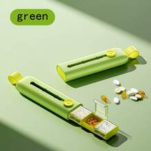 1 pièce Boîte à pilules avec couvercle coulissant, organisateur de médicaments portable étanche, transparent pour un suivi facile des médicaments, protection sécurisée, essentiel pour les voyages de 3 repas - Multicolore - Voir 16