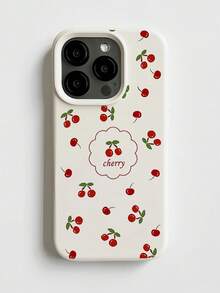 1pc Cute Cloud, Cherry Blossom Pattern Soft TPU Shockproof Phone Case, Minimalist Large Hole Fashion Cover Compatible With IPhone 15/15 Pro/16/16 Pro/17/17 Pro/17 Pro Max/12/12 Pro/12 Pro Max/11/11 Pro/13/13 Pro Max, Elegant Apple 14 Phone Case Gift For Friends, Lovers, Sisters Or Yourself - Multicolor - View 2