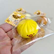 1个2026新款超柔软慢回弹泰迪熊面包，减压逼真PU面包吊坠，生日礼物，完美礼物，收藏展示，爱好，送礼佳品 - 彩色 - 查看 5