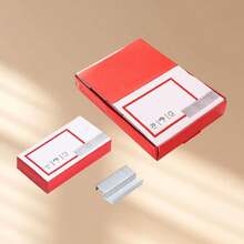 Grapas de Metal Galvanizado Número 10, 1000 Unidades, Mini Grapas para Oficina y Escuela,38081534 - Multicolor - Ver 5