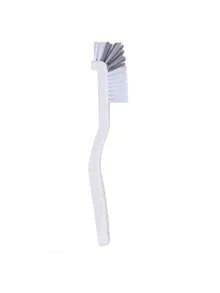 1/2/3pcs Crevice Cleaning Brush Set, White Plastic Multi-Purpose Cup Brush, Stiff Bristle Cleaning Tool, Suitable For Kitchen, Bathroom, Corners, Tile Gaps, Sink, Cups, Teapots, Bottles, Blenders, Etc. - White - View 10