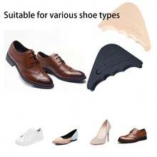 2/4片装可调节鞋垫，用于缩小鞋码，防滑垫，适用于高跟鞋，柔软舒适，适合各种鞋型，女士高跟鞋，鞋履配件，情人节礼物 - 彩色 - 查看 7