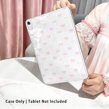 蝴蝶结图案高透明防摔TPU平板电脑保护套，高清蝴蝶结UV印刷，兼容iPad 11（2025款）、iPad Mini 6/7、iPad Air 1/2、iPad Air 4/Air 5/Air 6/Air 7、9.7英寸iPad（2019/2020/2021款）、10.2英寸iPad 10/11、iPad Air 11（2024/2025款）、iPad Pro 11（2024款）、iPad Pro 11（2018-2022款）、iPad Pro 12.9英寸/iPad Air 13。 - 彩色 - 查看 7