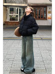 Women Coats - Black - View 7