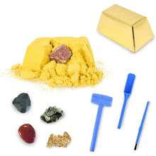 Sunny Days Entertainment Gold Dig Kit, Juguete de Ciencia misteriosa para niños, Recuerdo de Fiesta, Bolsas de Regalo, Regalo del día de San Valentín para niñas y niños, 5+,38072164 - Tipo de Enchufe A Japonés (100V) - Ver 1