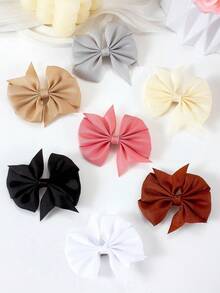 10个蝴蝶结发夹，时尚发饰，新款发夹，派对装饰，节日派对装饰 - 彩色 - 查看 6
