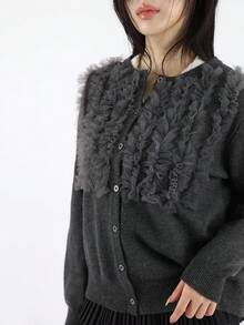 Women Cardigans - Xám - Xem 1