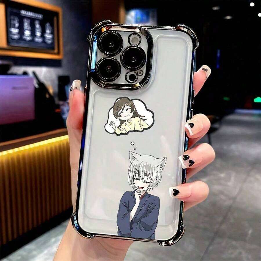 おしゃれなスマホケース 11/12/13/14/15/15pro/15 Plus/15 Promax/7plus/8plus/11pro/12pro/13pro/14pro/11promax/12promax/13promax/14promax/14plus/5 - ブラック - チェックする 1
