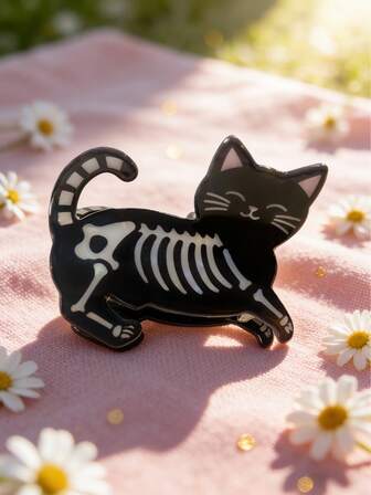 1 st söt hårklo i akryl, avslappnad fest, gatustil, lämplig för alla årstider, mellanstorlek 6-7 cm