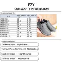 FZY These New 2026 Winter Women's Sports And Casual Shoes Include Waterproof And Non-Slip Ankle Boots, Low-Heeled Winter Boots, Stylish Black Winter Shoes, And Warm And Cold-Proof Snow Boots. They Are Perfect Gifts For Valentine's Day, Holiday Presents, And Essential Footwear For Women's Winter Outings. - 灰色 - 查看 3