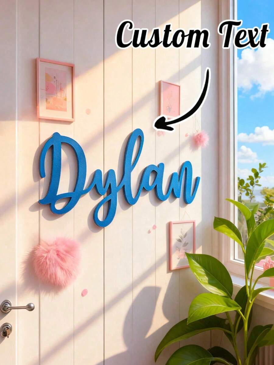 1 bảng tên acrylic tùy chỉnh, phụ kiện chụp ảnh tên bé cá nhân hóa, đồ trang trí phòng trẻ em đa chức năng treo tường, trang trí phòng trẻ sơ sinh, bảng tên có thể tùy chỉnh, đồ trang trí tiệc mừng bé chào đời tùy chỉnh, món quà hoàn hảo cho bé trai và bé gái, trang trí phòng, trang trí phòng bé trai, trang trí phòng bé gái, đồ dùng du lịch.