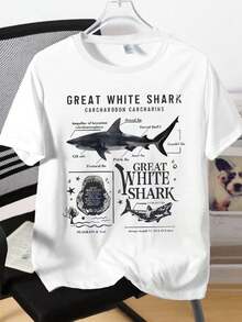 Camiseta de manga corta estampada para niños - suave, transpirable, camiseta de manga corta con cuello redondo, diseño de lata de soda vibrante, lavable a máquina, niños y niñas verano casual tops, tallas 110-150, camiseta de estampado de letras, moda divertida para niños, ropa cómoda para niños, camiseta de manga media para adolescentes - Blanco - Ver 1