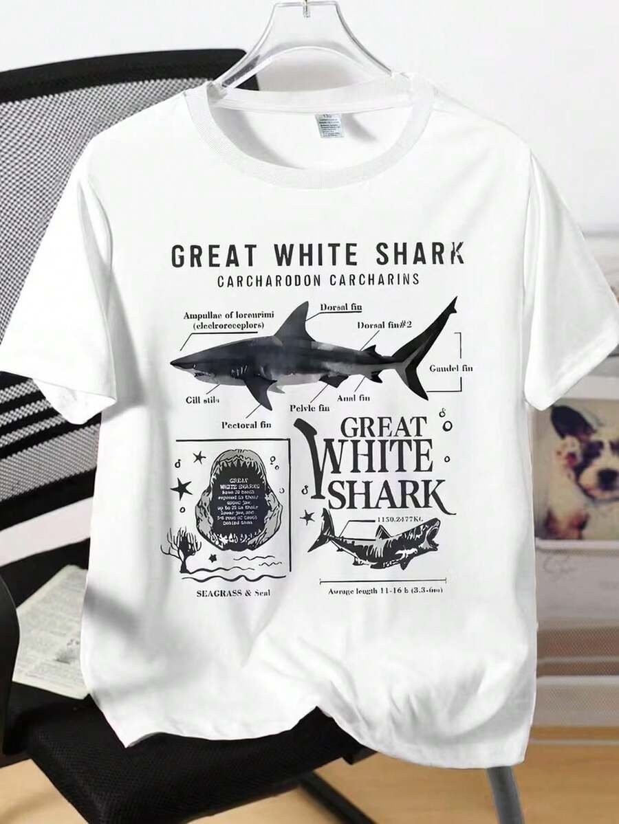 Camiseta de manga corta estampada para niños - suave, transpirable, camiseta de manga corta con cuello redondo, diseño de lata de soda vibrante, lavable a máquina, niños y niñas verano casual tops, tallas 110-150, camiseta de estampado de letras, moda divertida para niños, ropa cómoda para niños, camiseta de manga media para adolescentes - Blanco - Ver 1