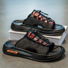 Men Slippers - Black - View 11