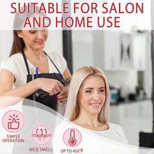 lockmio Heat Protecting Spray To Prevent Heat Damage; Moisturizing Hair Conditioner; Anti-Frizz Hair Wax Stick And Styling Gel, Effective Flyaway Control (Includes Comb And Hair Ties); Hair Styling Care Set - L-100spray-16g-30g-8pcs - View 3