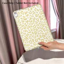 1pc High Transparent Anti-Drop TPU Tablet Case, High-Definition Leopard Print UV Printing, Compatible With IPAD 11 2025, MINI6/7, AIR1/2, Air4/AIR5/Air6/AIR7, 9.7-Inch IPad 2019/2020/2021, 10.2-Inch IPad 10/11, AIR11 (2024/2025), PRO11 (2024), PRO11 (2018-2022), PRO12.9-Inch/AIR13