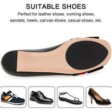 1/2/3/4 Pairs Anti-Slip Self-Adhesive Shoes Mat, High Heel Sole Protector Rubber Pads, Belt, Shoes And Boots Accessories, Back To School Supplies - 彩色 - 查看 2