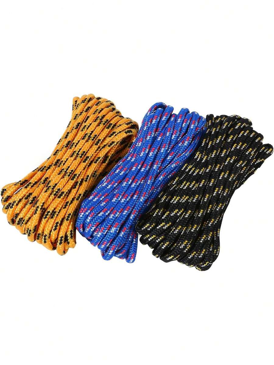 MaxxHaul 50228 - Cuerda trenzada de diamante de 1/4 pulgadas x 25 pies, extra fuerza, resistente a la luz y a la intemperie, multicolor,38085557 - Gris - Ver 1