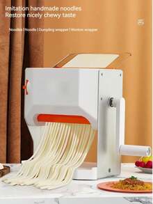 Compact Home Pasta Maker, Pasta Machine, Italian Pasta Maker - Multicolor - View 4