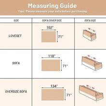 HOME Funda de sof bohemia, sper suave, para sof de 2 a 3 cojines, moderna funda de sof jacquard gris, funda de futn para sof seccional, 71 x 118 pulgadas, curva gris - 71x118Curvagris - Ver 7