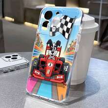Coche de carreras de perros, número uno en la lista de ganadores. Esta elegante funda es compatible con los modelos  16, 15, 14 Pro Max, 13, 12, 11, XR y XS Plus. Fabricada en silicona TPU, ofrece protección contra golpes y caídas, además de una sensación superior. Es un regalo ideal para familiares, amigos y seres queridos, y una opción perfecta para Navidad.fundas para ,accesorios para celular,fundas para celular,funda  13,fundas ,fundas para  13,funda  16,funda  17 pro max, 17 pro max,funda  15,funda  17,funda ,fundas para  16,fundas  15,funda  14,fundas  17 pro max,protector para ,fundas  11,fundas  12,funda  17 pro,fundas  13,,case  17 pro max,fundas para  11,fundas para  12 - transparente - Ver 3