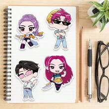 Mattel 8pcs Cartoon Witch Hunting Team Assemble Series Sticker Decals For Phone, Cup, Skateboard, Waterproof PVC, Suitable As Small Gifts For Family And Friends, New Year, Valentine's Day, Easter Gifts - Multicolor - View 8