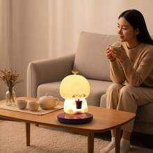 1 đèn ngủ sạc điện, đèn bàn, đèn dùng pin, đèn cảm biến chuyển động, đèn phòng ngủ, đèn cảm ứng hình nụ hoa dễ thương với tiếng ồn trắng, đèn ngủ LED bằng silicon mềm (hỗ trợ giấc ngủ), đèn ngủ silicon mềm cho phòng trẻ em, đèn LED cảm ứng với ba mức độ sáng, lựa chọn lý tưởng cho trẻ em, trang trí phòng ngủ, trang trí trong nhà, quà Giáng sinh, quà Ngày Valentine. - Nhiều màu - Xem 7