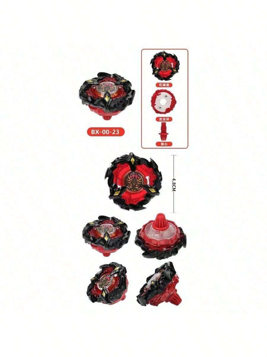 【品牌】 爆裂世代 角色主题旋转陀螺 - 高速旋转减压指尖玩具，耐用竞技战斗陀螺，缓解焦虑，收藏级游戏配件，旋转顺畅，适合所有年龄段