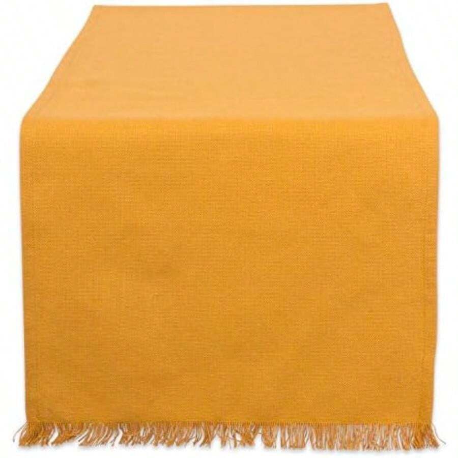 DII Camino de Mesa, Camino de Mesa 35.5x274.3 cm, , Table Runner 14x108, 1, 1(camino de mesa 35.5x182.8 cm Pumpkin Spice) - Multicolor - Ver 1