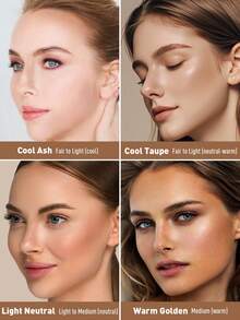 FV液体修容修容棒，自然妆效，易于晕染，保湿配方，持久显色，适合中等肤色，纯素且无动物实验。液体修容双效组合，不油腻，持久显色，自然轮廓，轻盈无感，棕色修容修容棒，品牌美妆，面部彩绘化妆品，适合女性和女孩，冬季完美之选，Y2K时尚潮流，生日礼物，派对必备，最佳颜色。 - Warm Golden - 查看 6