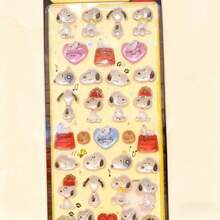 1pc Anime Cartoon Sticker, Cute Animal Kitten Sticker, Reusable Waterproof Sticker, DIY Craft Sticker, Suitable For DIY Phone Cases, DIY Sticker Notebooks, DIY Crafts, Laptops, Gift Packaging, Party Decoration, Perfect Holiday Gift, Gifts For Fans And Friends(Random Style)