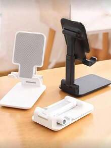 1pc Foldable Desk Phone Holder Stand, Suitable For All Smartphones, Ideal Office Accessory, Compatible With IPhone, Android Phones, Birthday Gift For Family And Friends, Phone Accessory - Multicolor - View 7