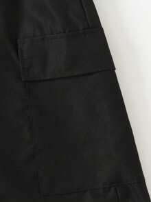 Set de 2 piezas: Camisa polo con estampado de letras + Pantalones, conjunto informal de verano para niños - Multicolor - Ver 9