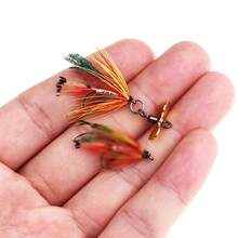 5pcs Flying Fish Fishing Lure Set, Highly Realistic Water Surface Flying Fish Lures, Suitable For Stream Trout/Salmon Fishing, Ultra-Light Floating Artificial Lures, Essential Fishing Combination - Multicolor - View 3