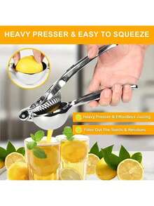1 Pcs Portable Kitchen Tool For Squeezing Oranges, Lemons, And Other Fruits, This Manual Juicer Is Compact And Practical For Home Use - 1 mặt hàng - Xem 7