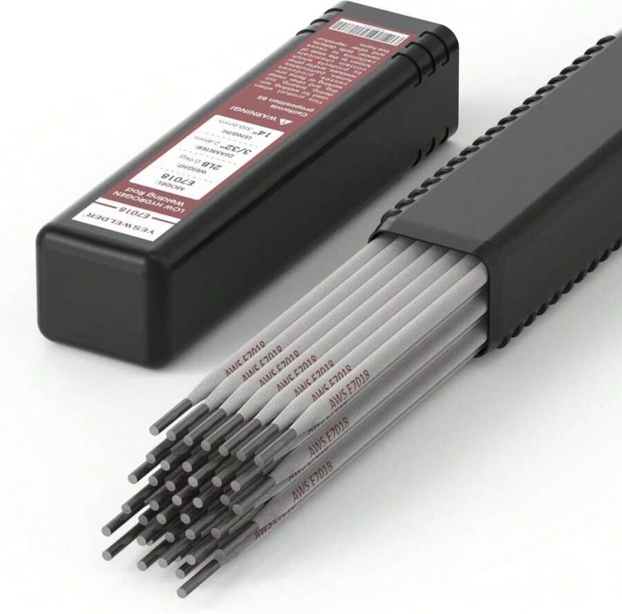 YESWELDER E6013 3_32'' 5LB Welding Rod Carbon Steel Stick Electrodes - MàuG - Xem 1