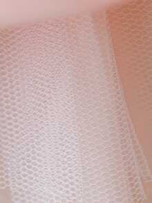 Đầm bé gái không tay thêu hoa 3D đính sequin, chất liệu lưới, dễ thương, thích hợp cho tiệc sinh nhật, lễ kỷ niệm, họp mặt gia đình. Không bao gồm băng đô cài tóc. - Màu Hồng baby - Xem 11