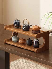 1 chiếc kệ bếp nhiều tầng kiểu cổ điển, kệ đa năng kiểu Trung Quốc mới, giá đựng đồ cao cấp cho bàn ăn, giá để cốc, kệ đựng đồ và sắp xếp phòng khách, thích hợp cho văn phòng, phòng khách, phòng ngủ, món quà tuyệt vời cho bạn bè và gia đình, trang trí phòng, trang trí bàn ăn. - Nhiều màu - Xem 9