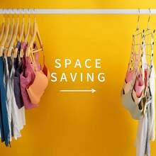 1个装背心衣架，文胸收纳架，节省空间悬挂式运动文胸内衣架，衣橱整理收纳神器，大学公寓必备，银色