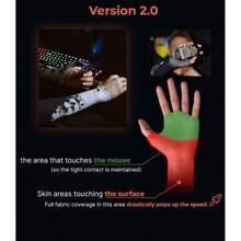 Gaming Arm Sleeve PC Sport Compression Esports Gamer Sleeve - 2.0+Open+Glove+++Small+++Paints+Spray - View 5
